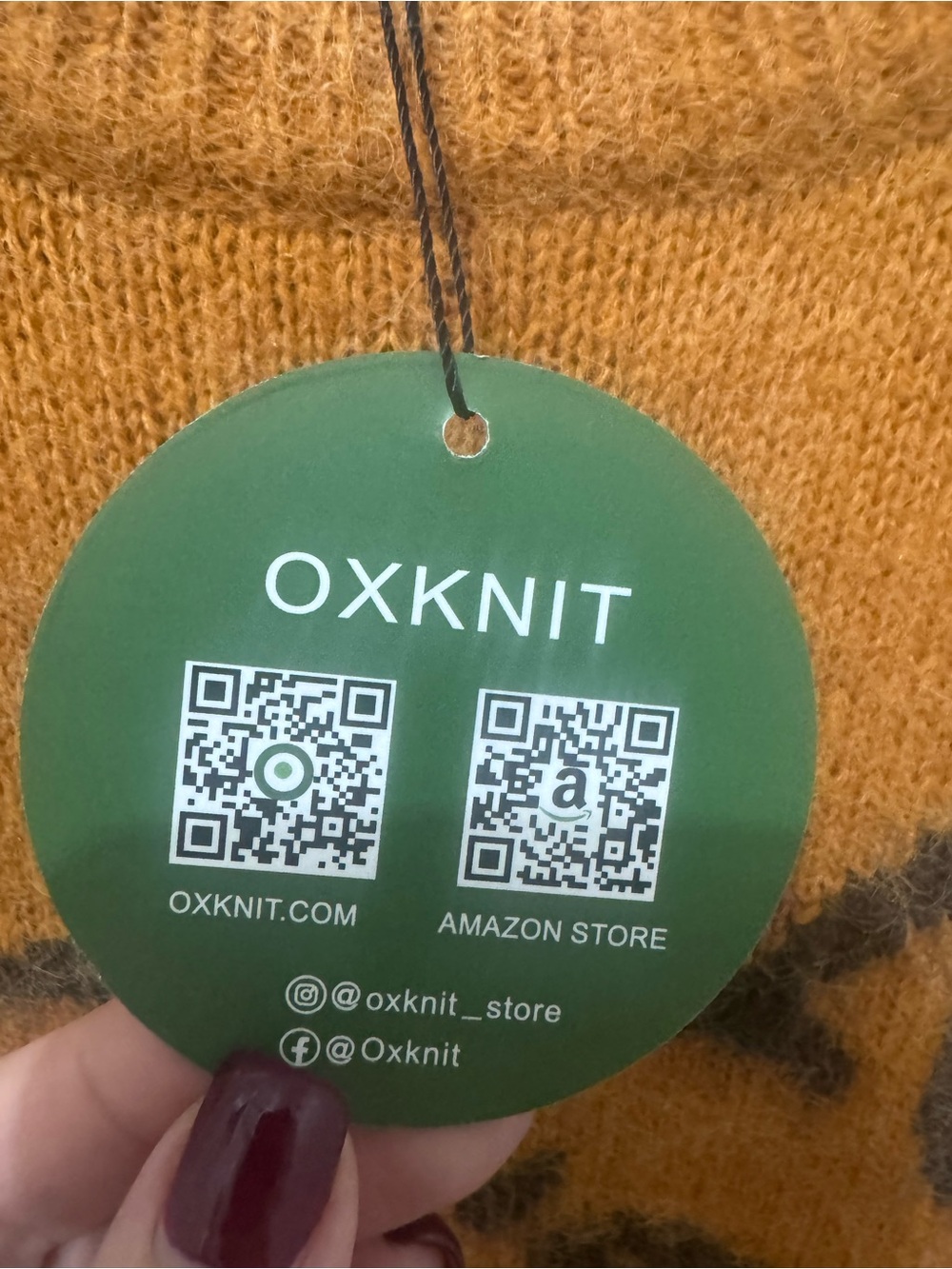 Oxknit French Bulldog Wool Blend Sweater Medium - Picture 4 of 6
